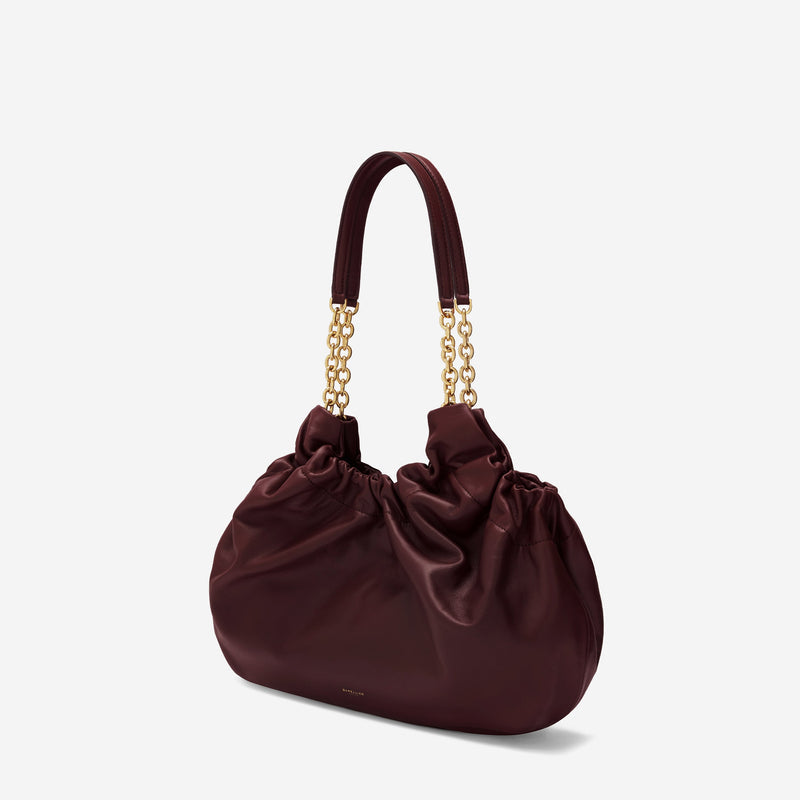 DeMellier The Midi Miami burgundy smooth