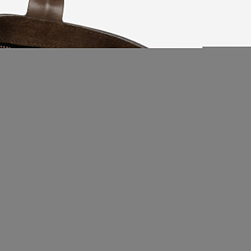 DeMellier The New York Shoulder mocha suede & mocha smooth