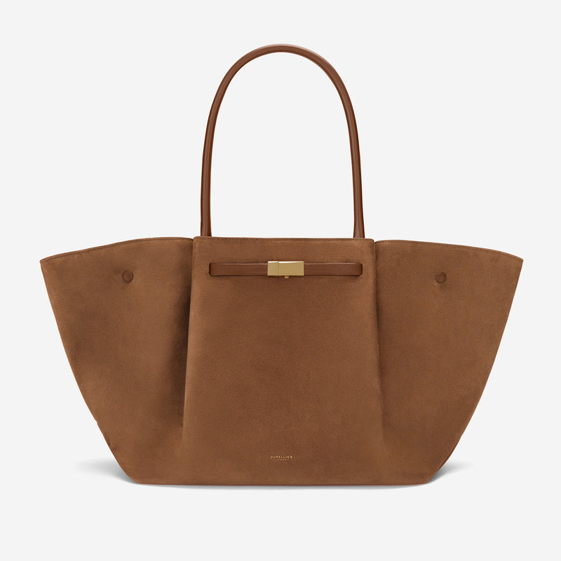 DeMellier The New York deep tan suede & tan smooth