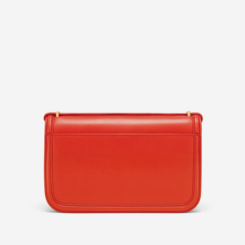 DeMellier The Paris Crossbody poppy red smooth