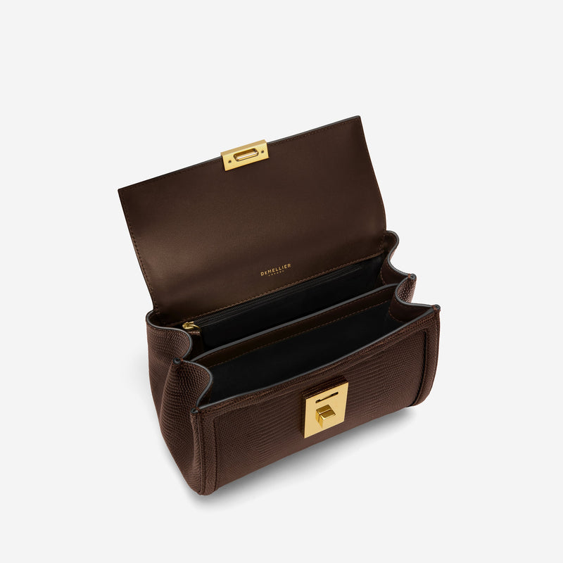 DeMellier The Paris mocha suede