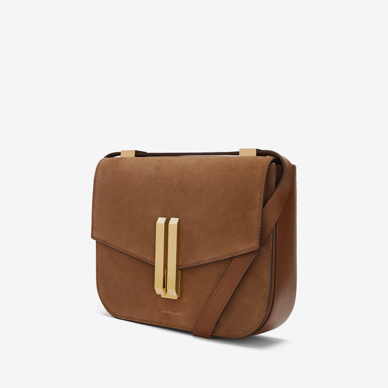 DeMellier The Vancouver deep tan suede & tan smooth