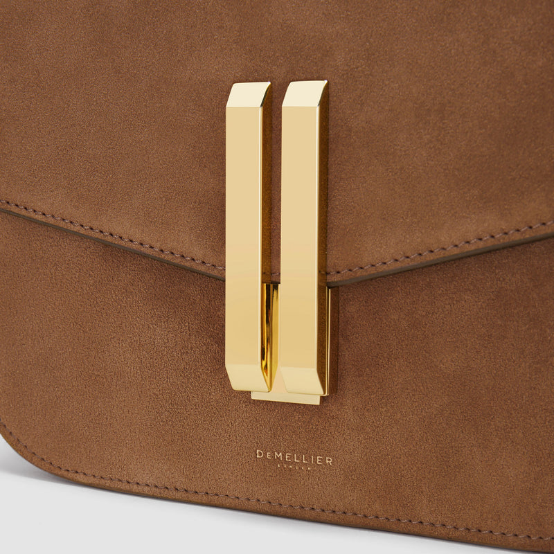 DeMellier The Vancouver deep tan suede & tan smooth