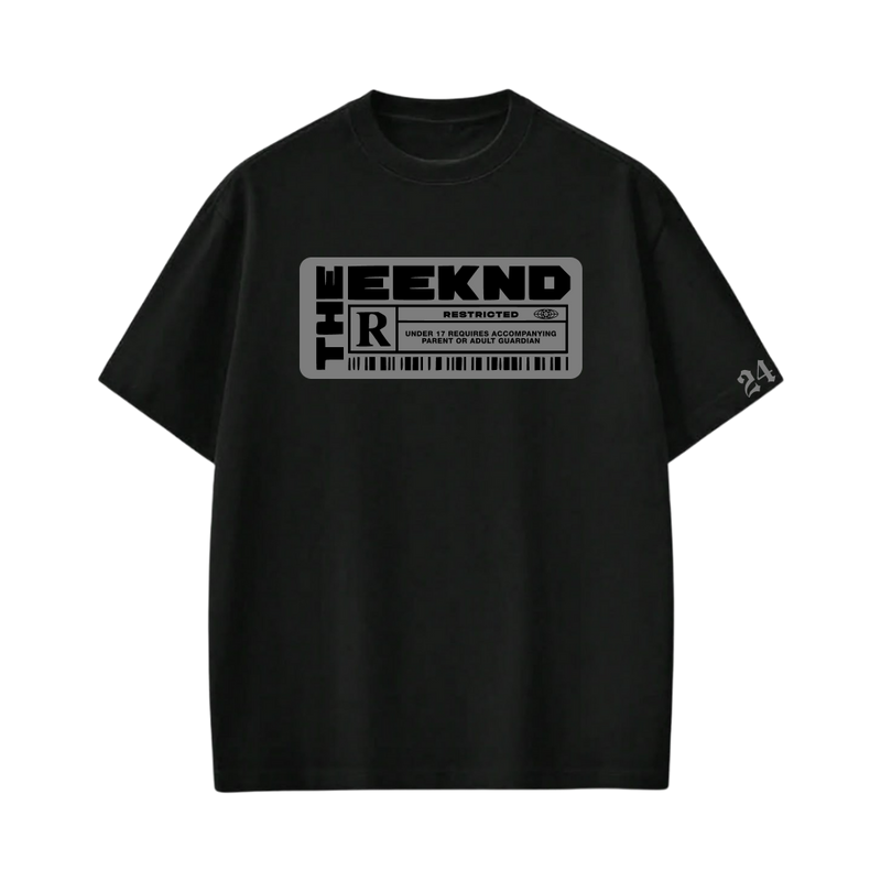 Weeknd - Black Tape (Black) T-shirt