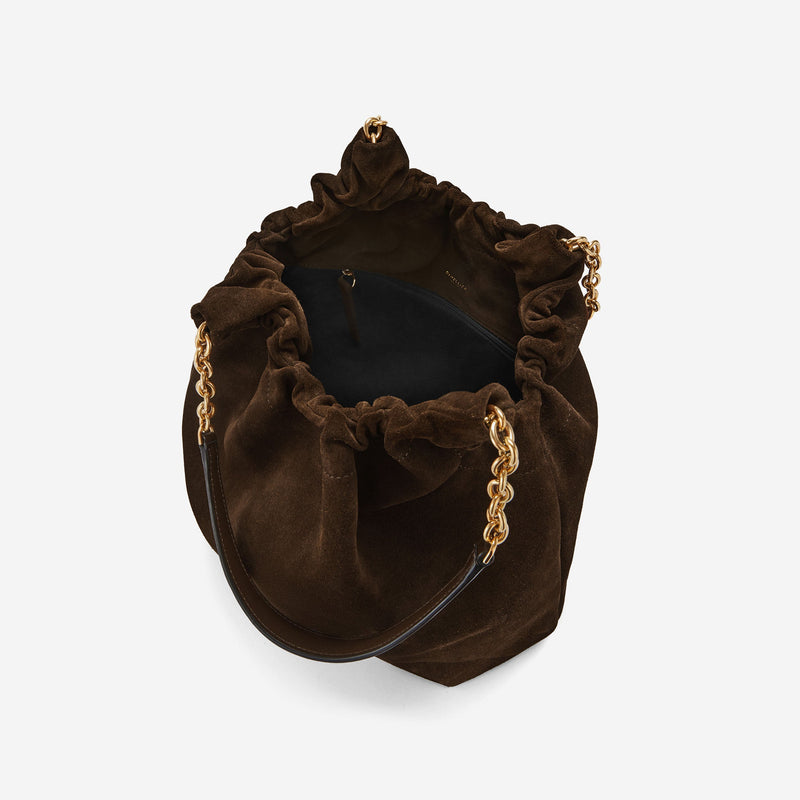DeMellier The Miami mocha suede & mocha smooth