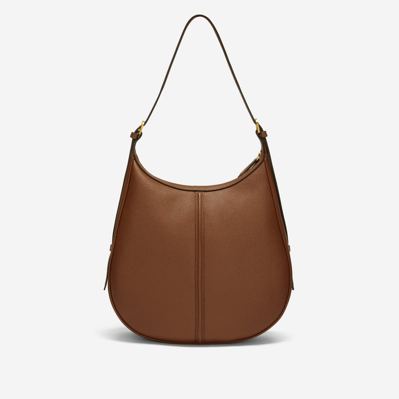 DeMellier The Siena Hobo tan small grain