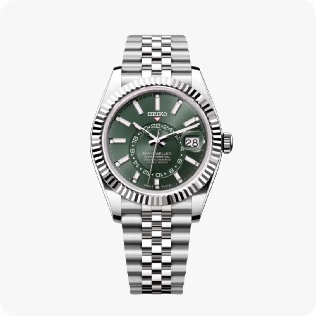 Seikojust Sky Dweller Mint Green