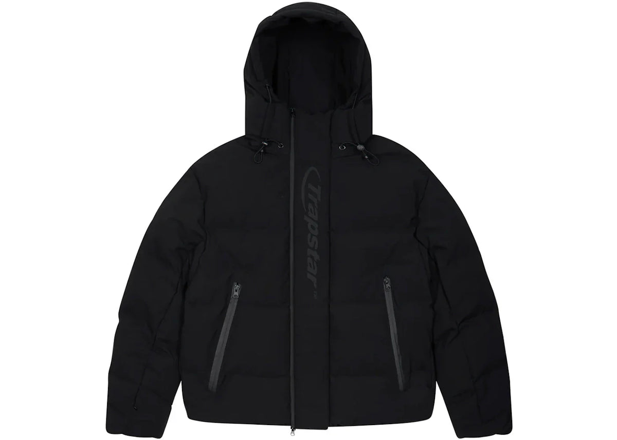 Trapstar Hyperdrive Technical Puffer Jacket (Fw23) Blackout Edition