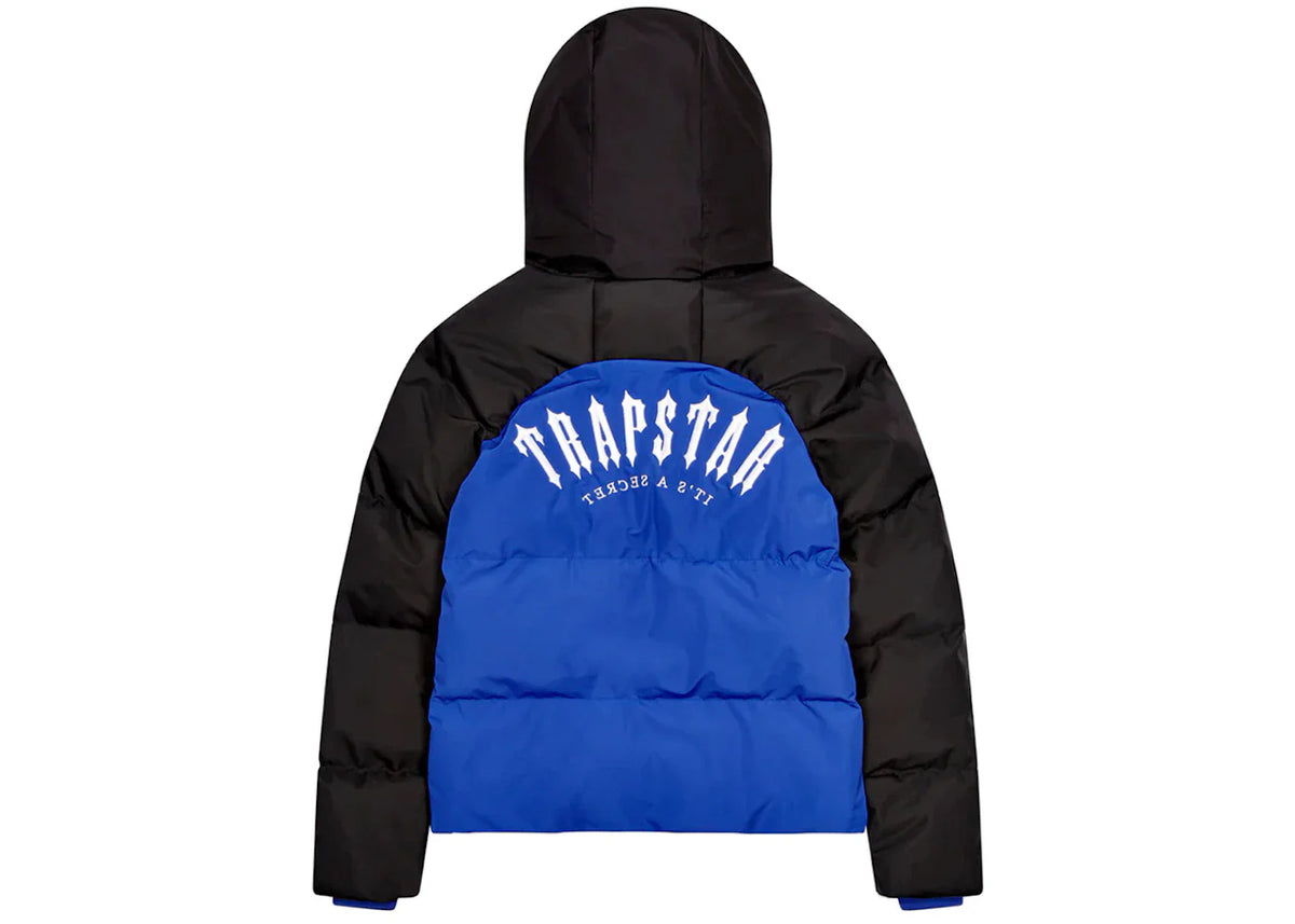 Trapstar Irongate Arch Puffer Jacket (Fw23) Blue/Black