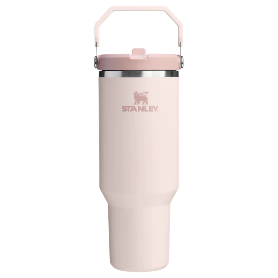 Stanley The Iceflow Flip Straw Rose Quartz Tumbler 40 Oz