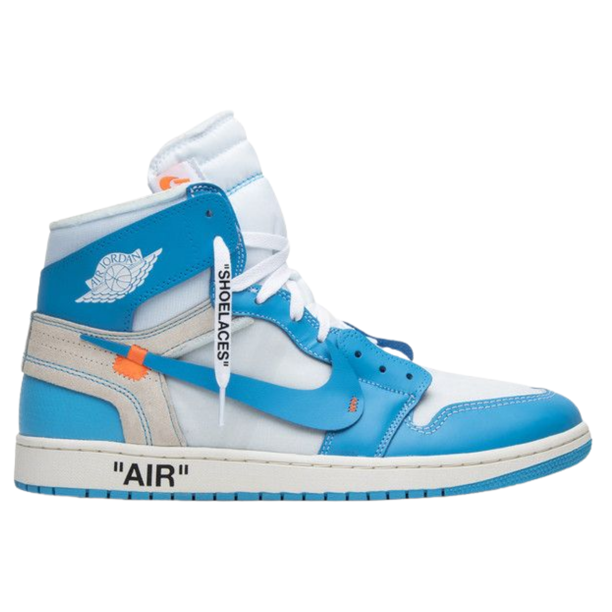 Air Jordan Off White x Air Jordan 1 Retro High OG UNC