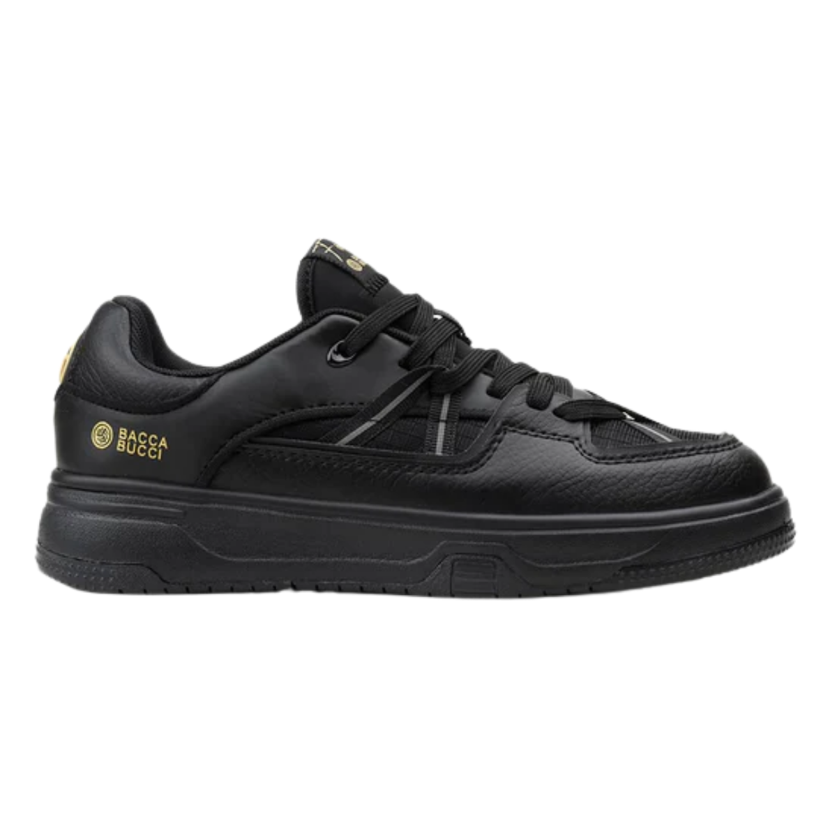 Bacca Bucci Founder Edition MIDNIGHT HUSTLE Low-Top Men's Sneakers (Only 99 Pairs)