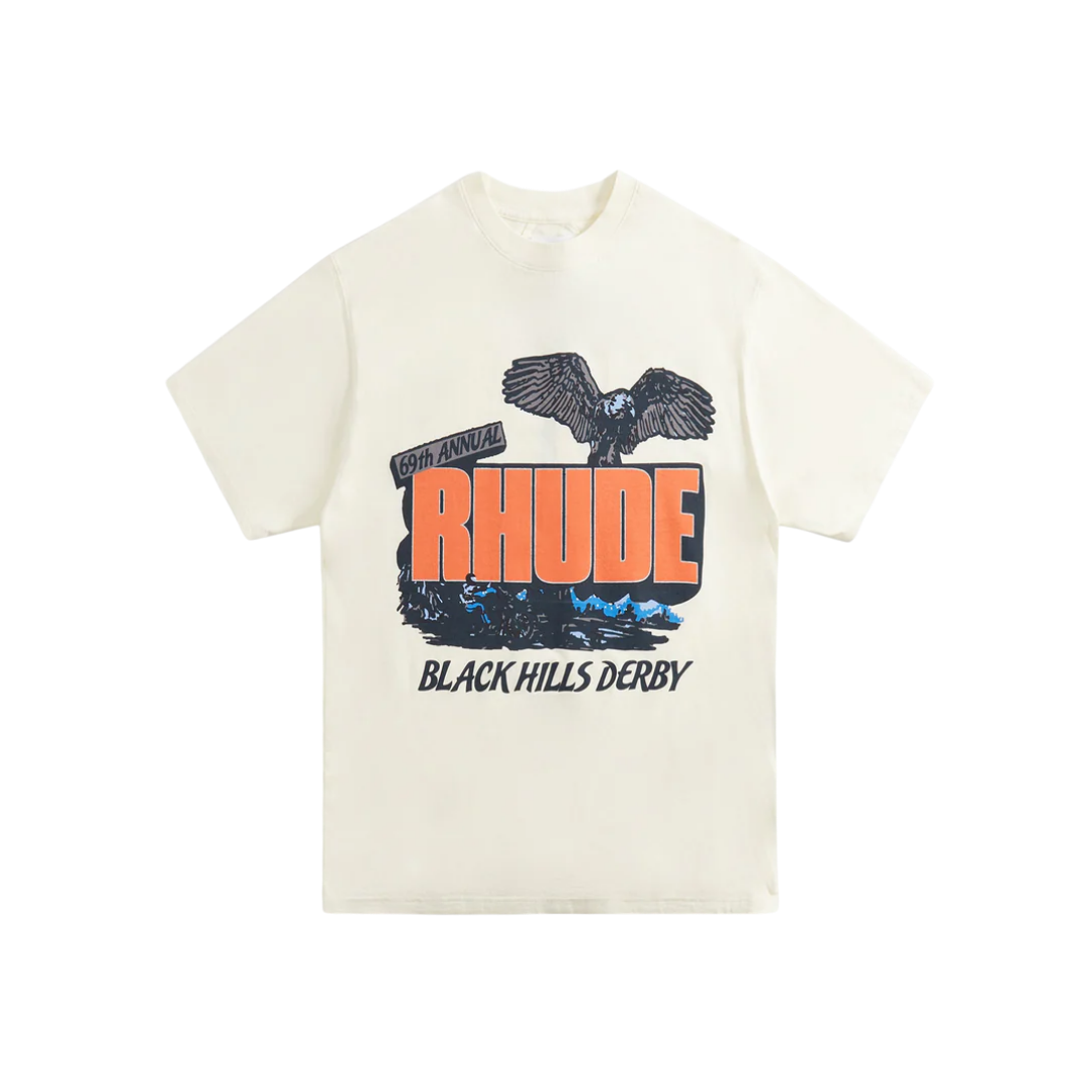 Black Hills Rally T-Shirt Vintage White