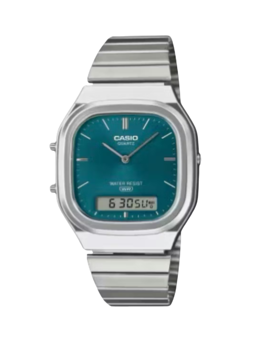 Casio Vintage AQ-240E-3A Dual Time Digital Watch D419
