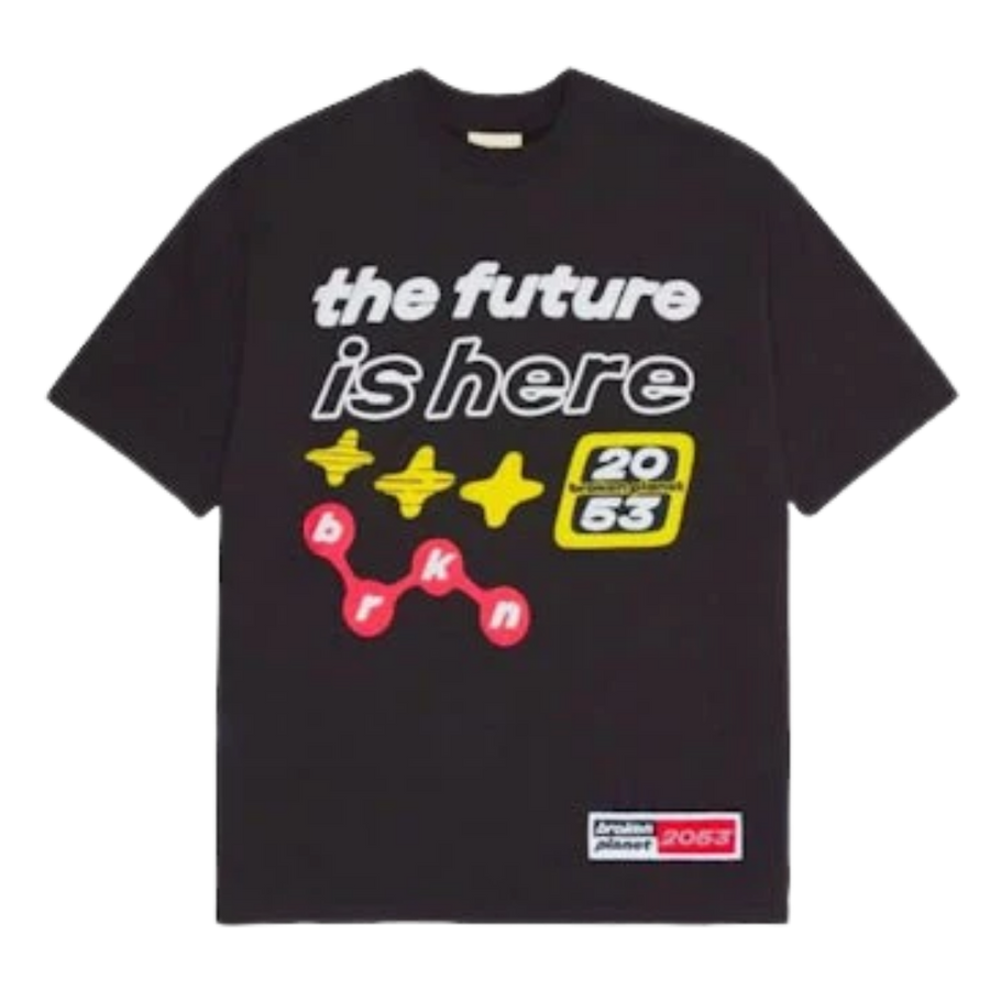 Broken Planet The Future Is Here T-shirtBlack