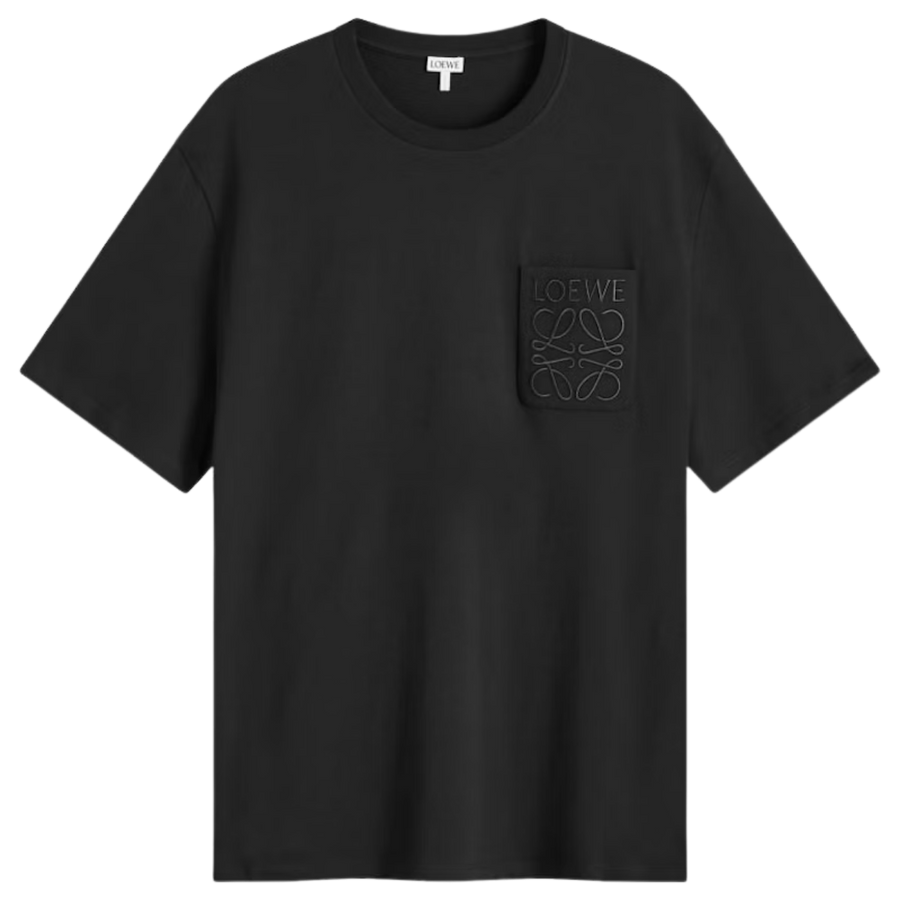 LOEWE Anagram Pocket T-Shirt Black
