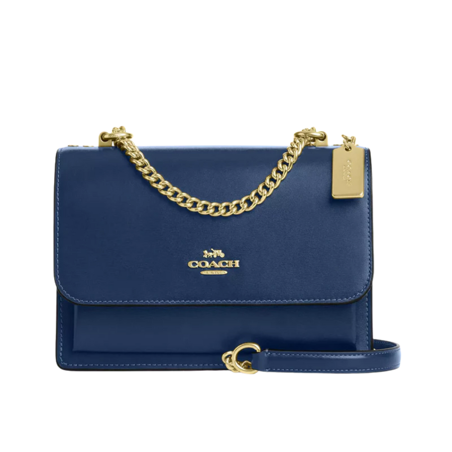 Coach Klare Crossbody Bag Gold Deep Blue