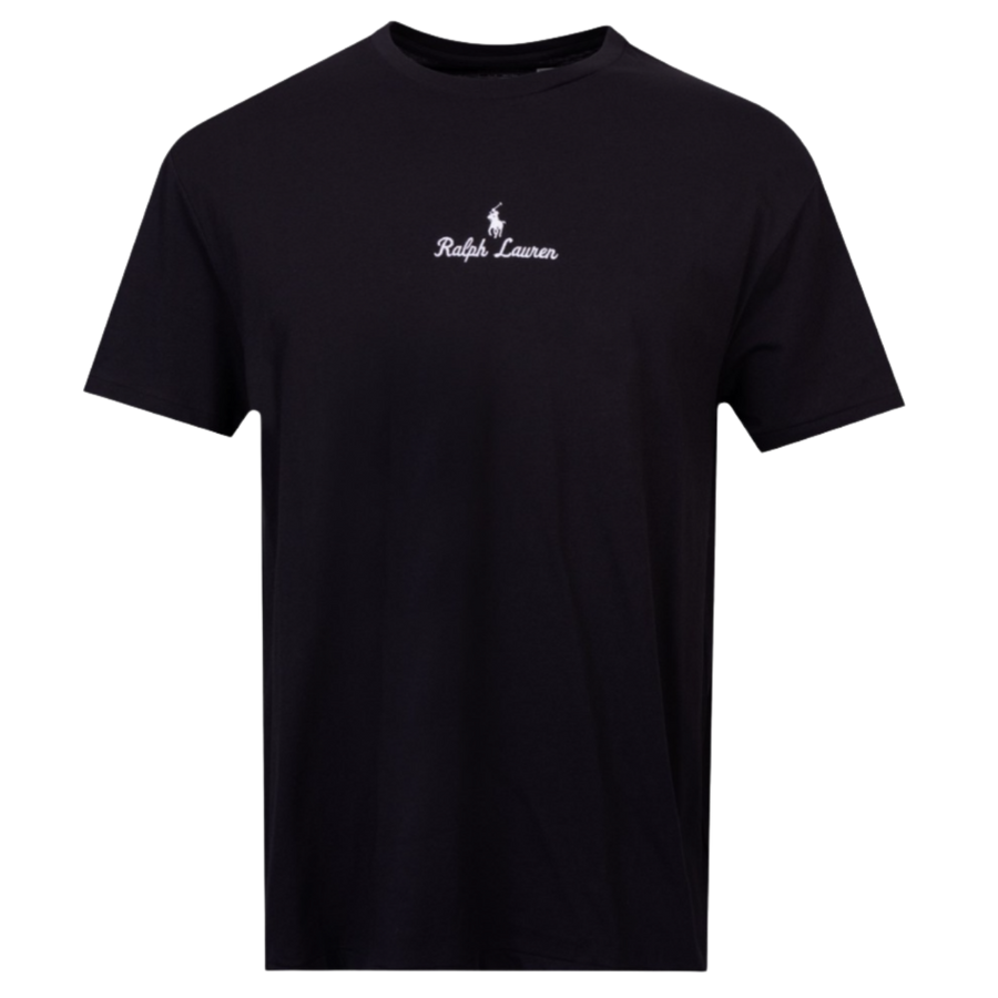 Polo Ralph Lauren Mens Classic Fit Stitch Logo Black T Shirt
