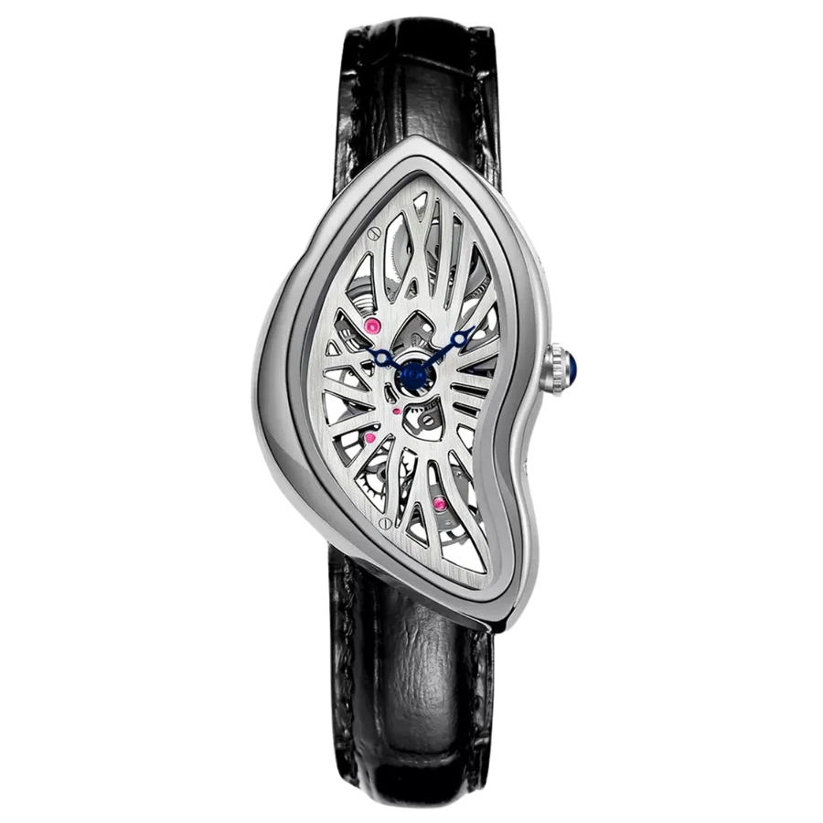 Seiko mod Crash Skeleton - Silver