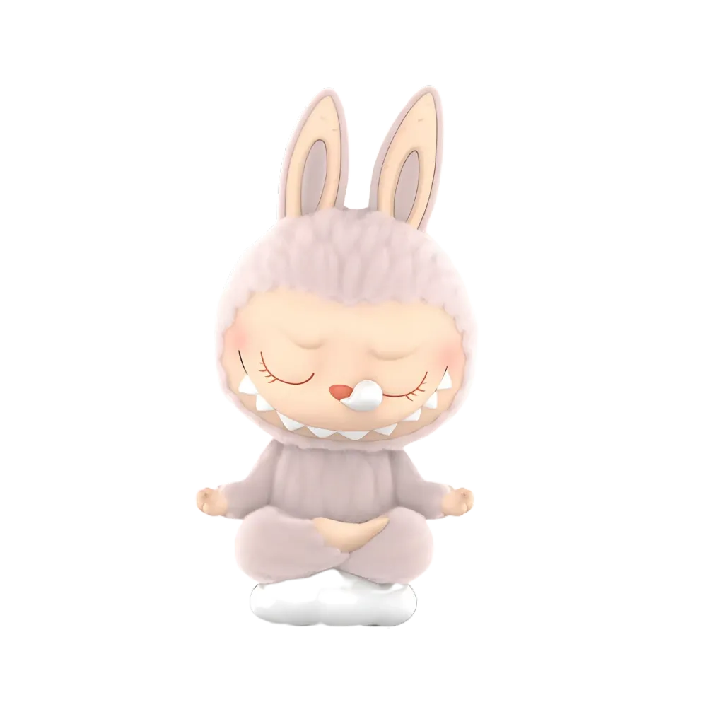 Pop Mart THE MONSTERS Labubu Lazy Yoga Series Sleeping Figure