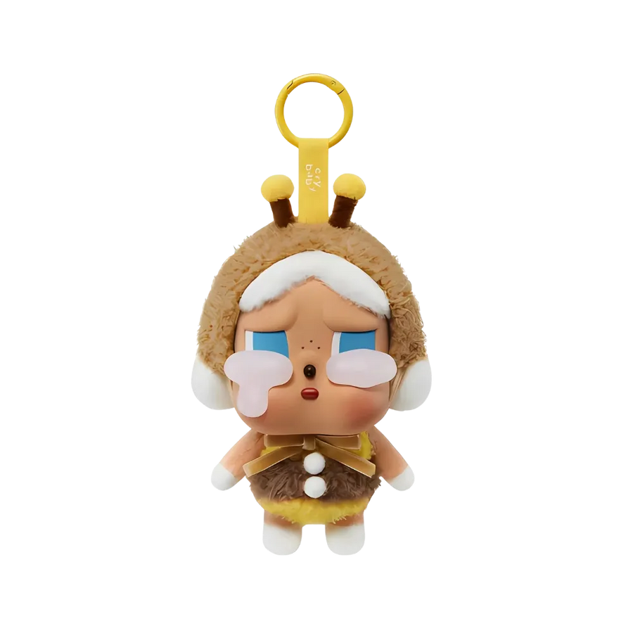 Pop Mart CryBaby Crying Again Series I'll Bring You A Flower Vinyl Face Plush