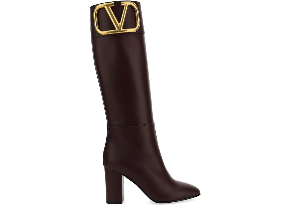 Valentino Supervee Boot Burgundy (Women's)