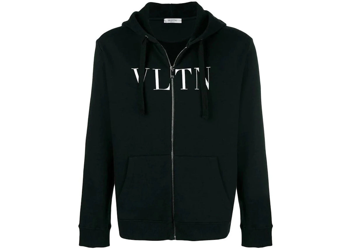 Valentino VLTN Cotton Hoodie Black
