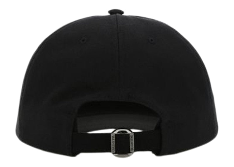 Valentino VLTN Logo Cotton Baseball Cap Black/White
