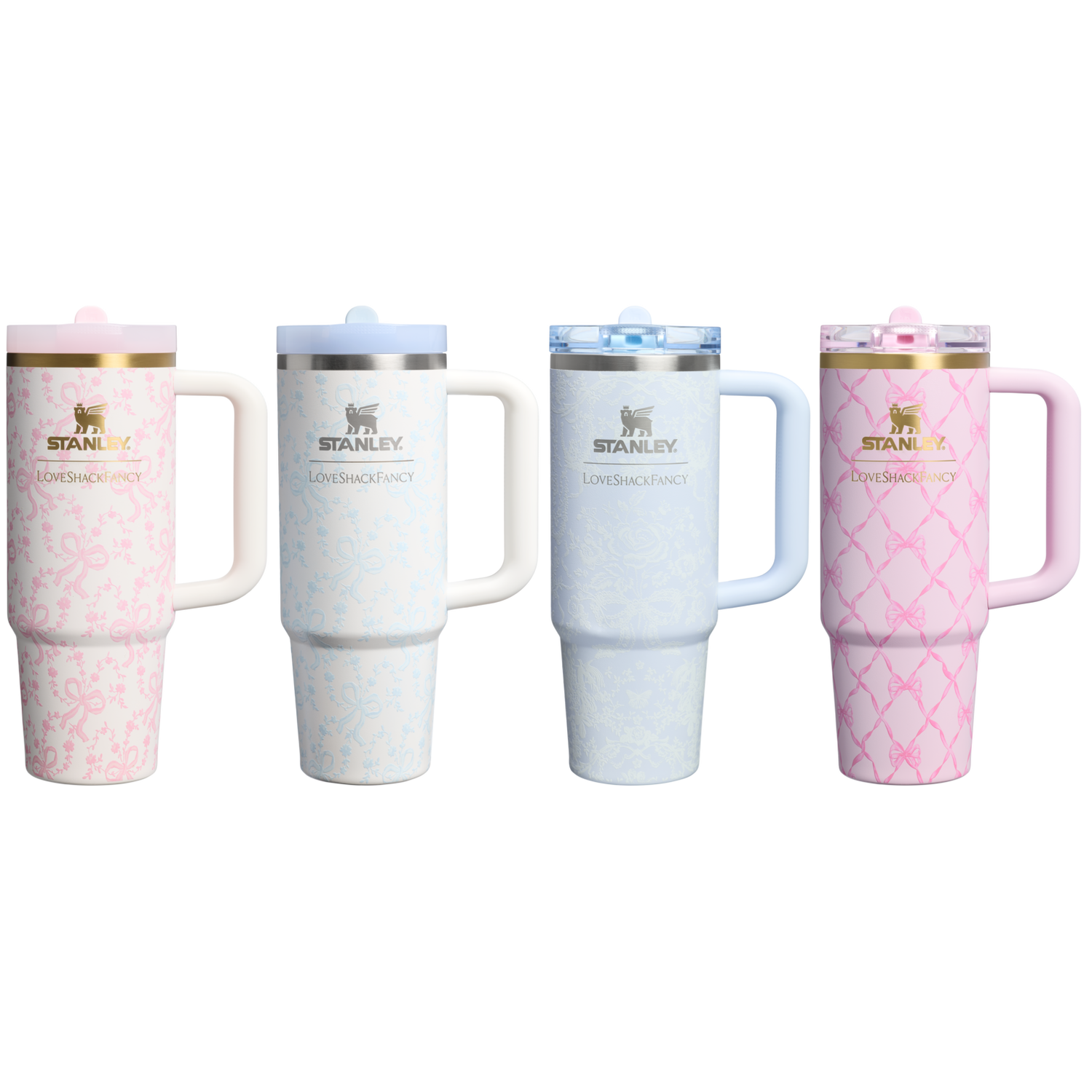 Stanley Stanley 1913 x LoveShackFancy Holiday The Quencher ProTour Set 4-pack Multi