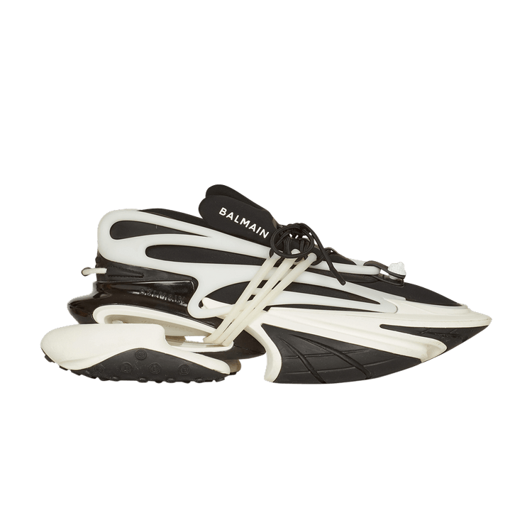 Balmain Unicorn Low Black White