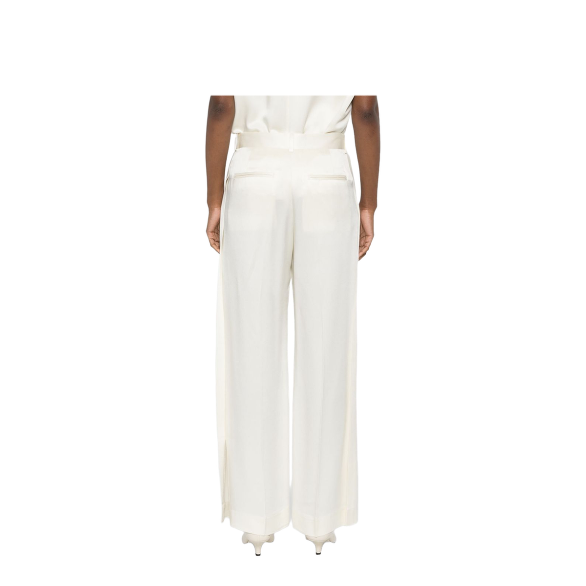 Cuff-slit Trousers