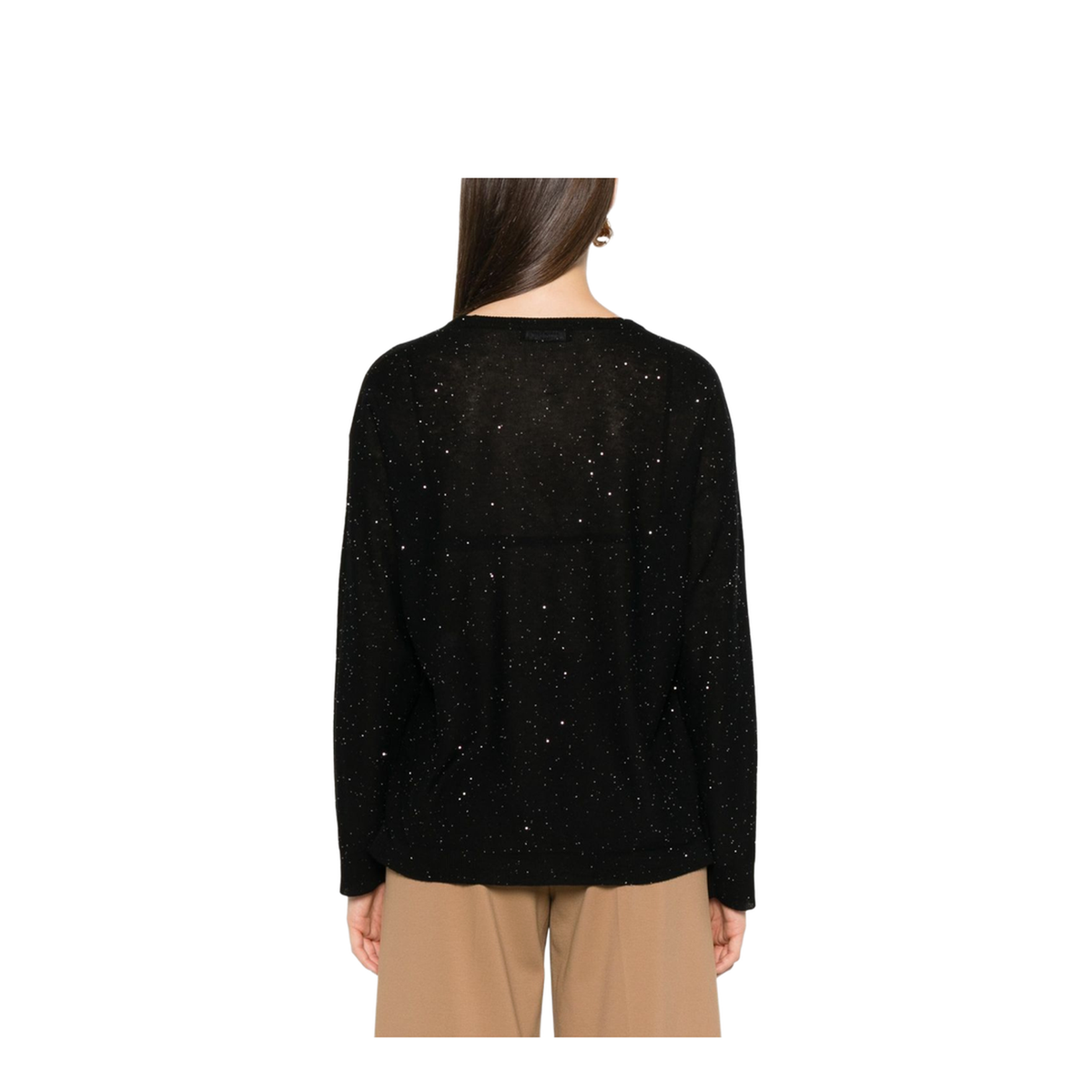 Wool V-Necked Sweater