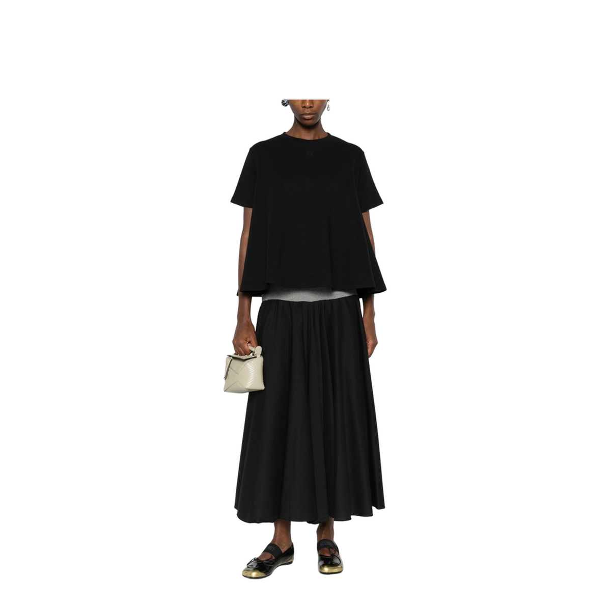 Anagram Cotton Trapeze T-Shirt