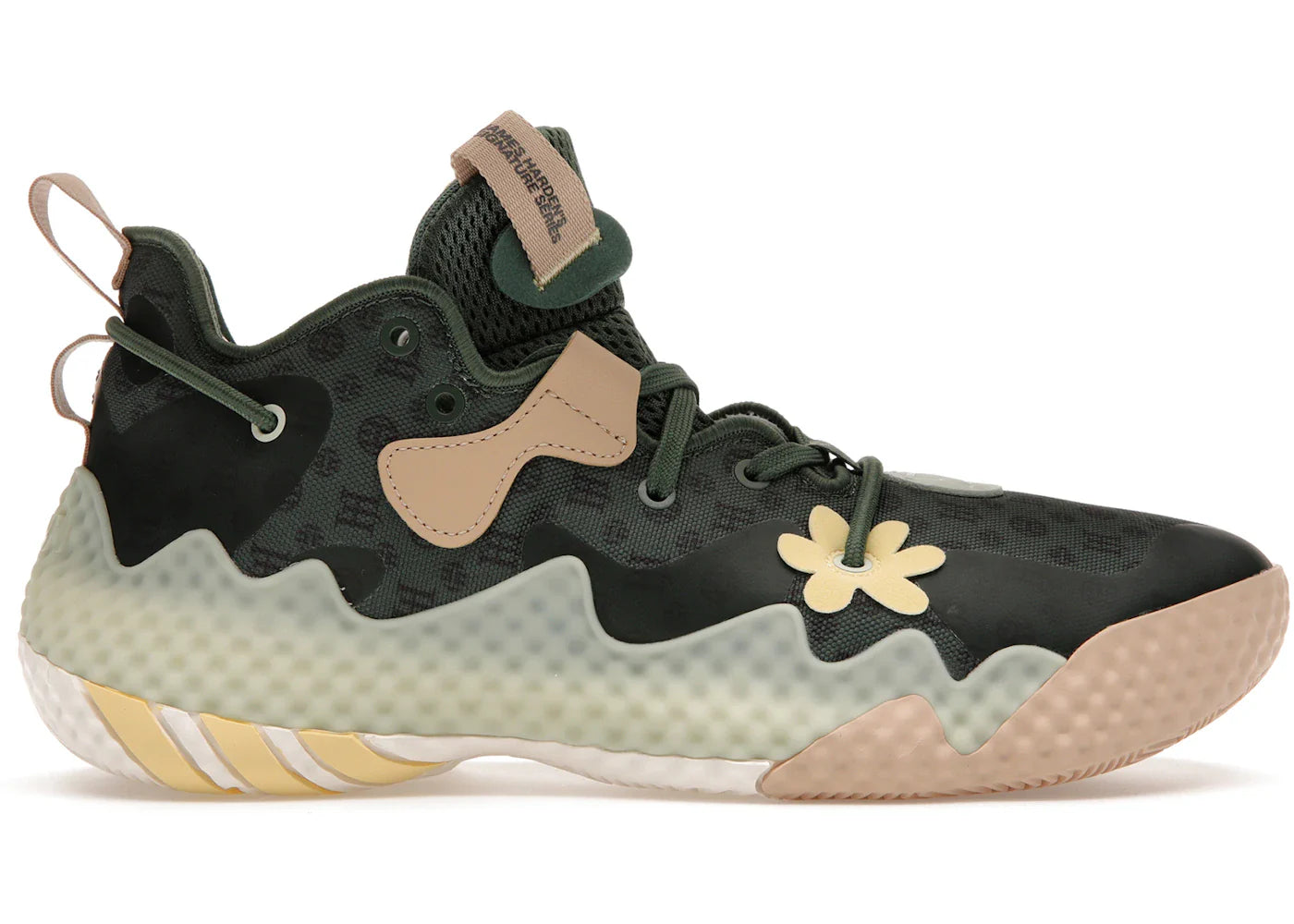 Adidas Harden Vol. 6 Green Oxide Monogram