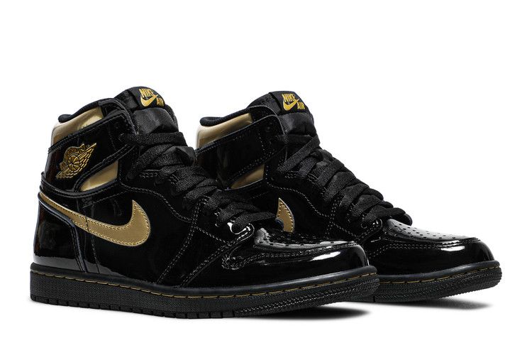 Air Jordan 1 Retro High OG Black Metallic Gold