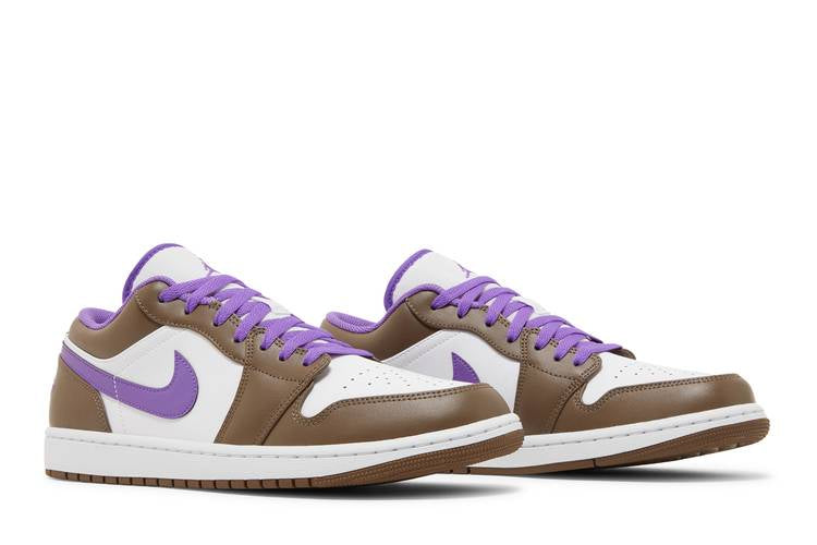 Air Jordan 1 Low Palomino And Wild Berry