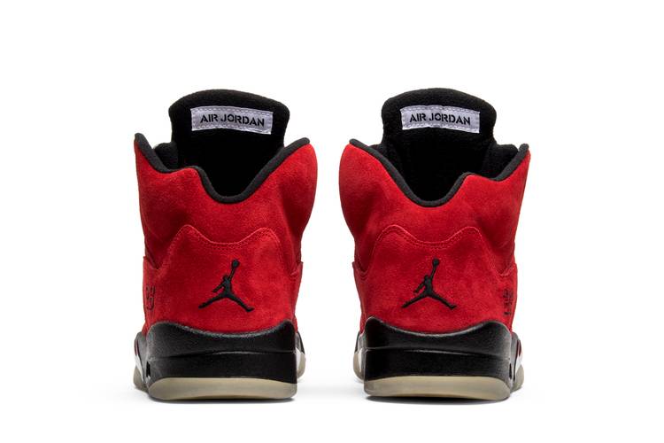 Air Jordan 5 Retro Raging Bull Red Suede