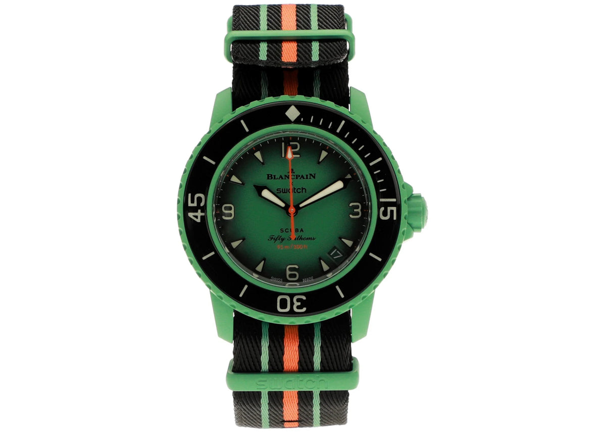 SWATCH X BLANCPAIN BIOCERAMIC SCUBA FIFTY FATHOMS INDIAN OCEAN