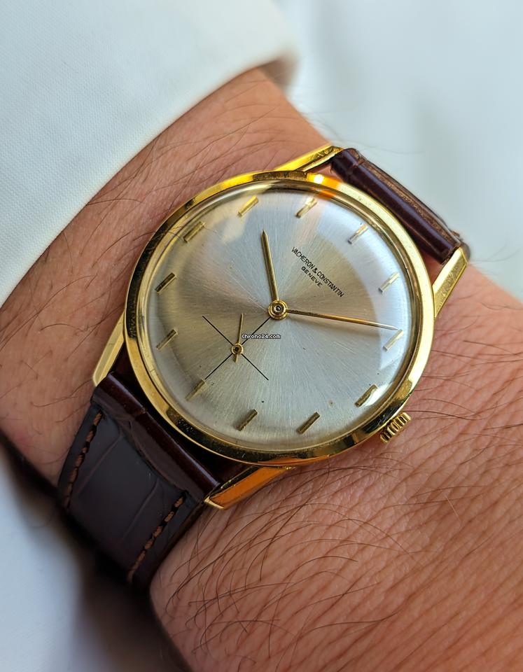 Vacheron Constantin Patrimony 6456 Gold 18kt 0.750 Jumbo Like New Overseas