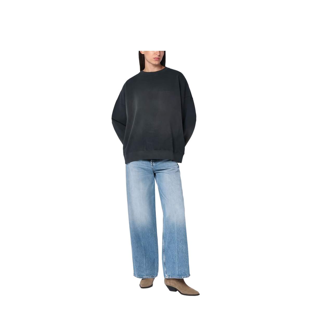 Cotton Crewneck Sweatshirt