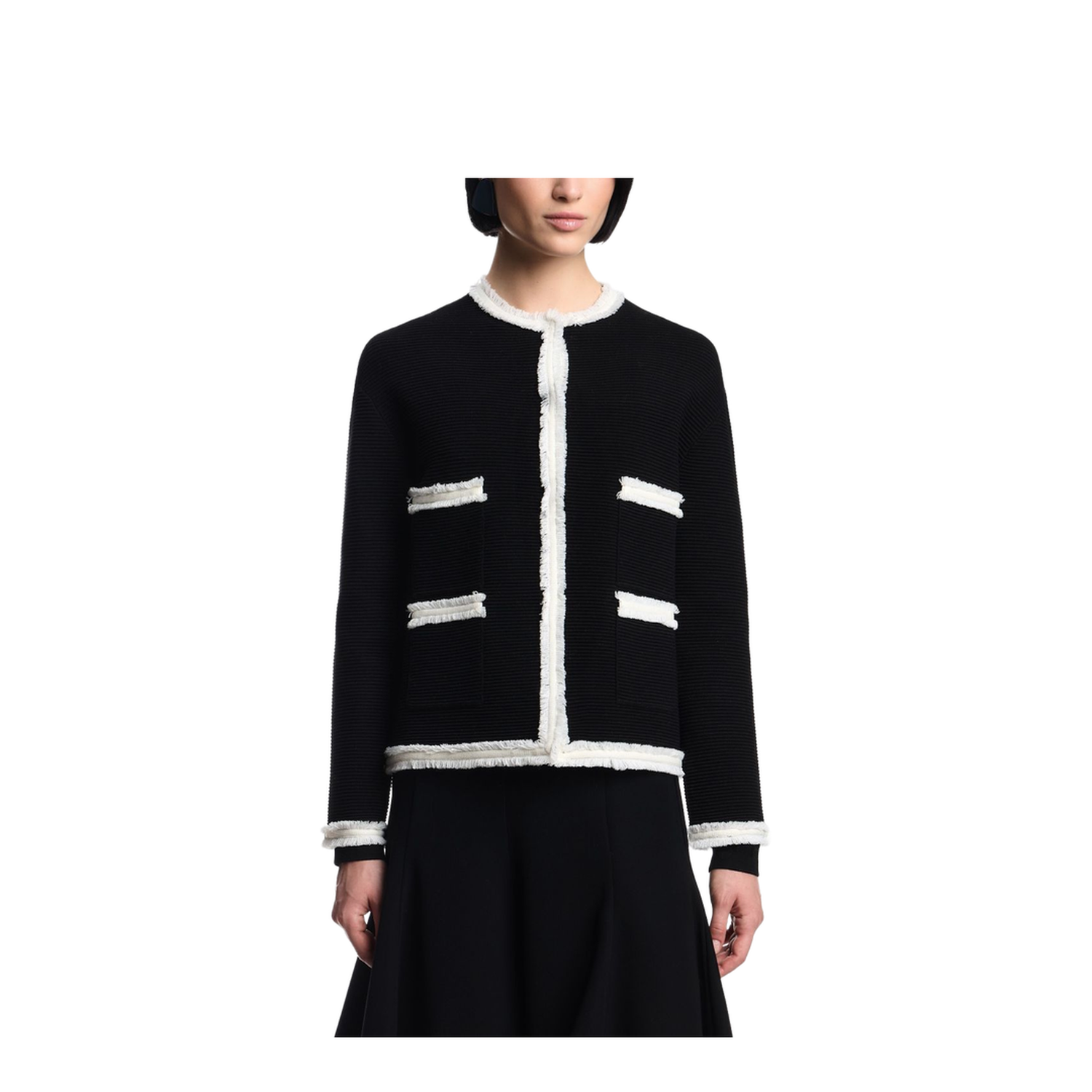 Crewneck Blazer Jacket