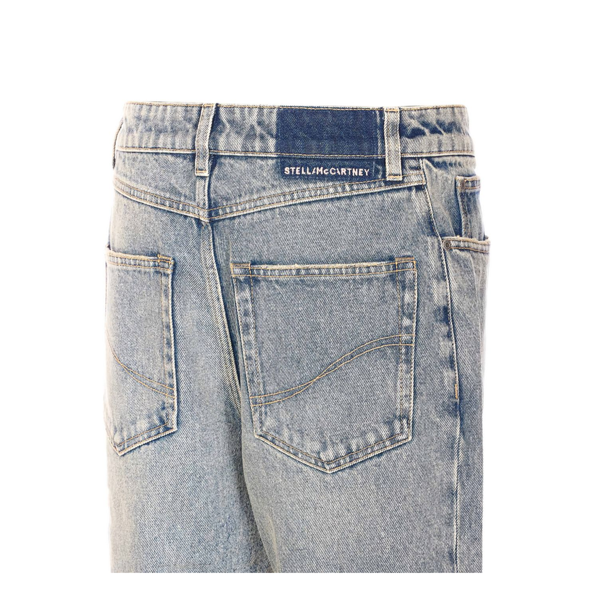 Mid Blue Vintage Wash Bootcut Jeans