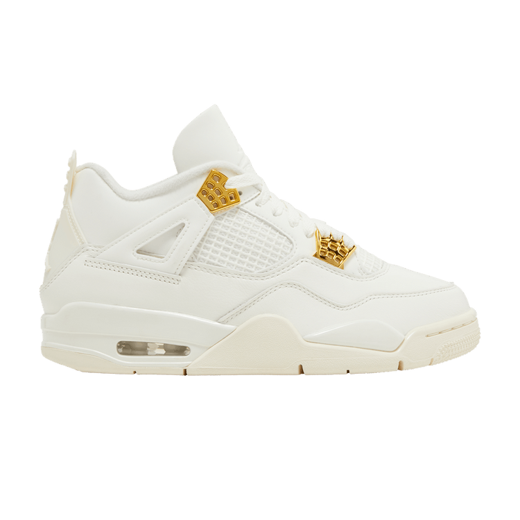 Air Jordan 4 Metallic Gold