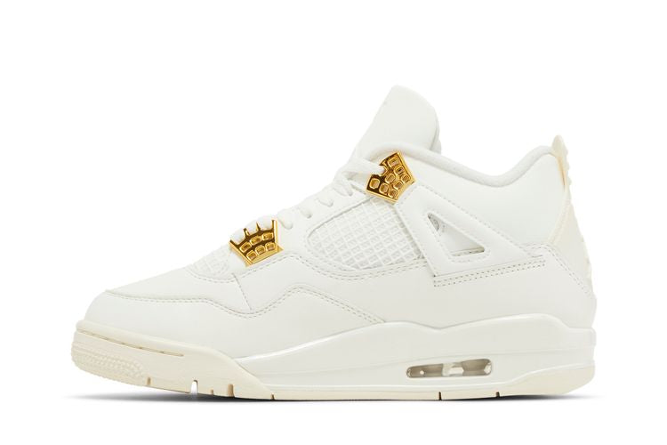 Air Jordan 4 Metallic Gold