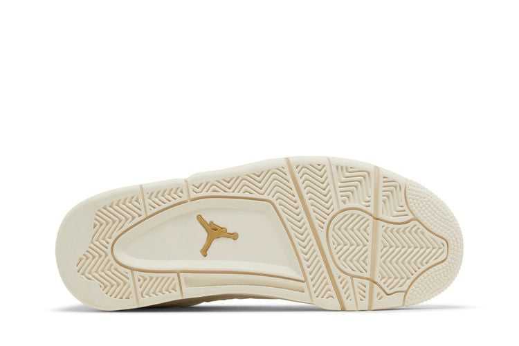 Air Jordan 4 Metallic Gold
