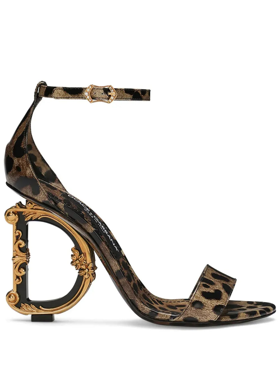 Baroque DG-heel sandals