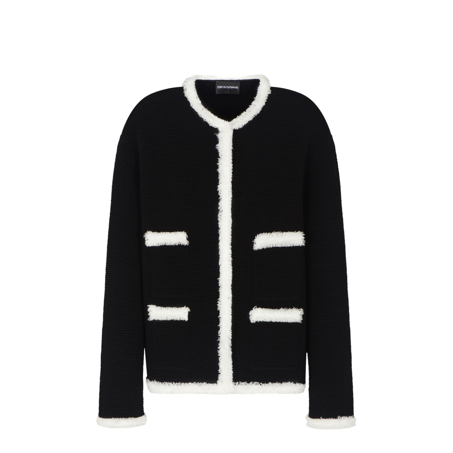 Crewneck Blazer Jacket