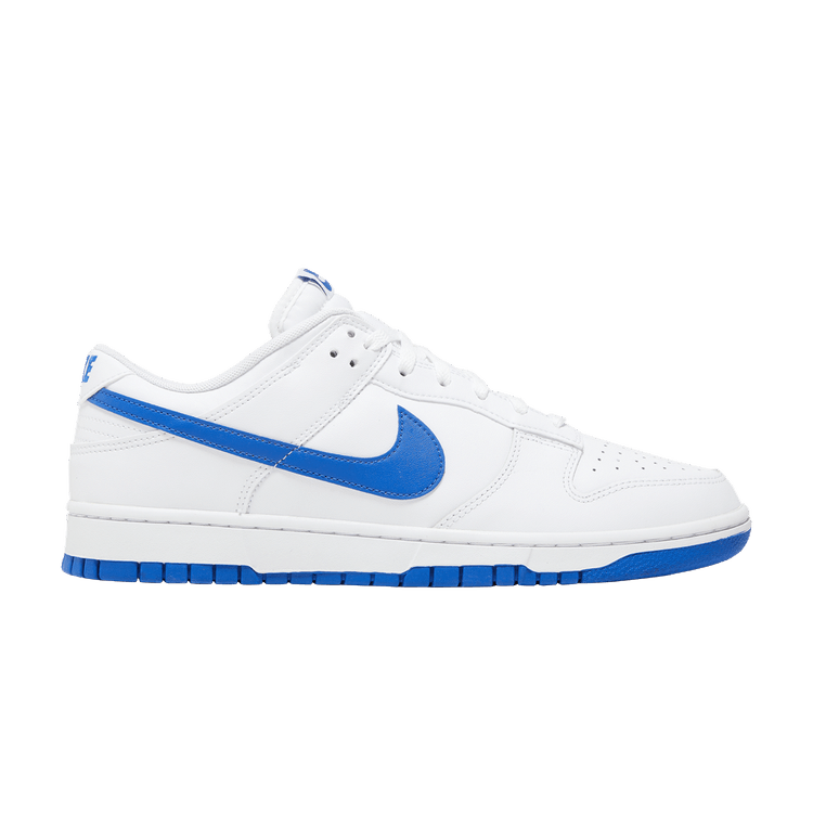 Dunk Low White Hyper Royal