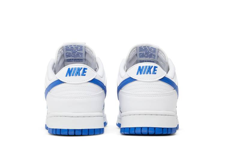 Dunk Low White Hyper Royal
