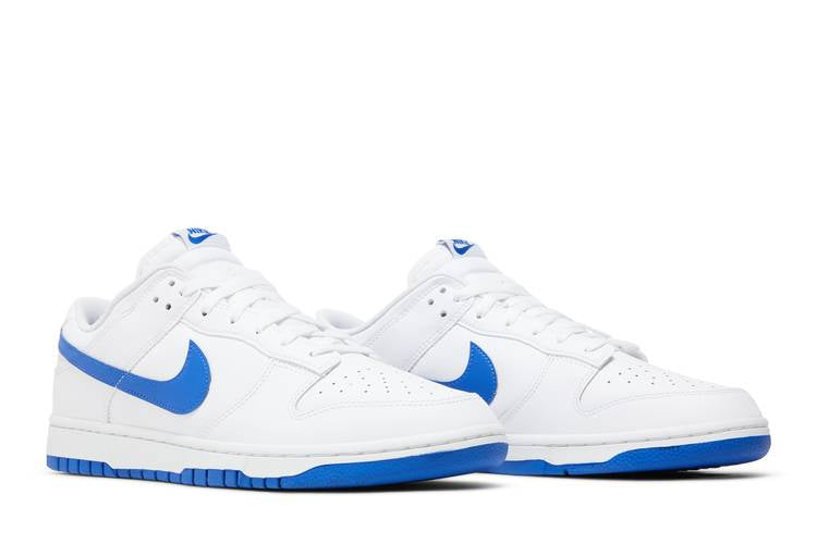 Dunk Low White Hyper Royal